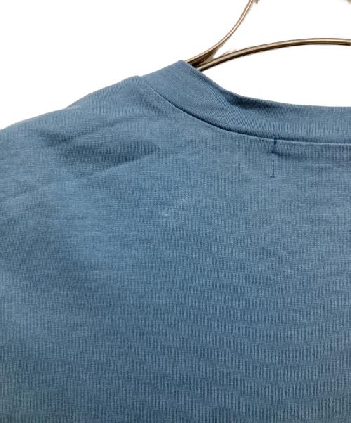 RIM.ARK（リムアーク）RIM.ARK (リムアーク) Drawstring big T/SH ブルー サイズ:FREEの古着・服飾アイテム