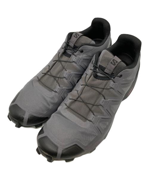 SALOMON（サロモン）SALOMON (サロモン) ローカットスニーカー/	SPEEDCROSS グレー サイズ:30㎝の古着・服飾アイテム