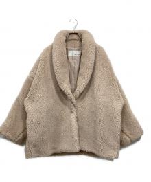 Whim Gazette（ウィムガゼット）の古着「ミドルボアコート」｜ピンク