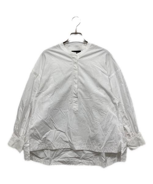 SINME（シンメ）SINME (シンメ) ボリュームシャツ ホワイト サイズ:Freeの古着・服飾アイテム