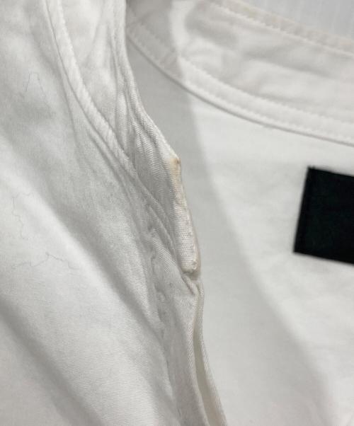 SINME（シンメ）SINME (シンメ) ボリュームシャツ ホワイト サイズ:Freeの古着・服飾アイテム