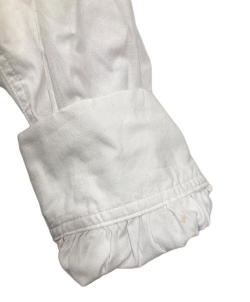 SINME（シンメ）SINME (シンメ) ボリュームシャツ ホワイト サイズ:Freeの古着・服飾アイテム