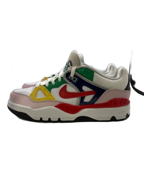 NIKE（ナイキ）NIKE (ナイキ) AIR FORCE 3 LOW SP NIGO/エアフォース 3 ロー 二ゴー  マルチカラー/White/Blue Void and Tour Yellow サイズ:26.5cmの古着・服飾アイテム