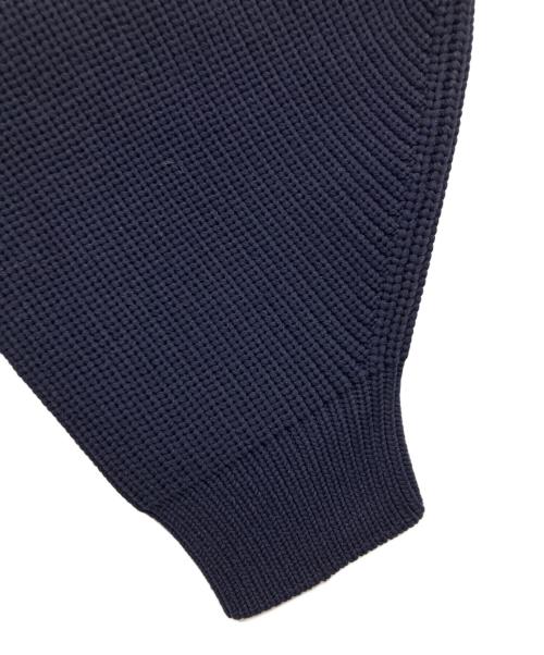 Adam et Rope（アダム エ ロペ）Adam et Rope (アダム エ ロペ) パール付きカーディガン ネイビー サイズ:Fの古着・服飾アイテム