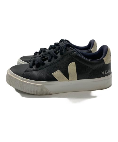 VEJA（ヴェジャ）VEJA (ヴェジャ) ローカットスニーカー ブラック サイズ:22cmの古着・服飾アイテム