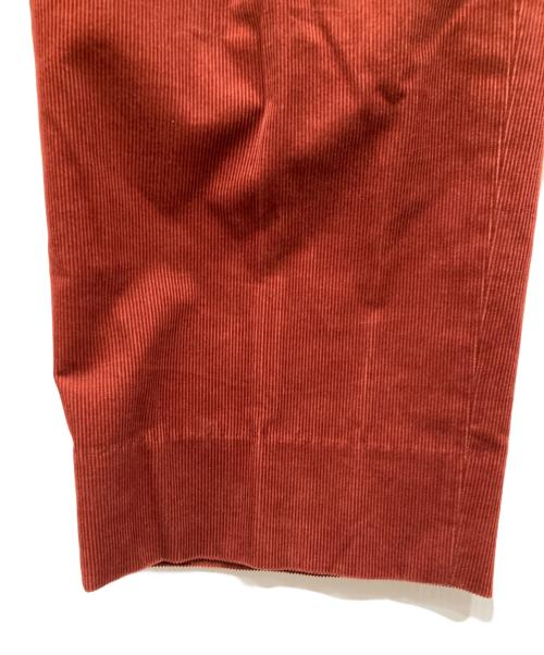 NEAT（ニート）NEAT (ニート) コーデュロイ2タックパンツ レッド サイズ:44の古着・服飾アイテム