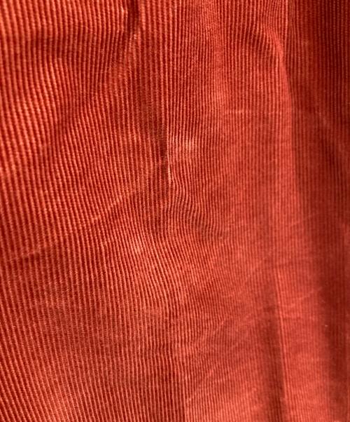 NEAT（ニート）NEAT (ニート) コーデュロイ2タックパンツ レッド サイズ:44の古着・服飾アイテム