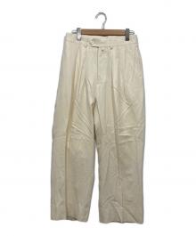 NEAT（ニート）の古着「2タックスラックス」｜ホワイト