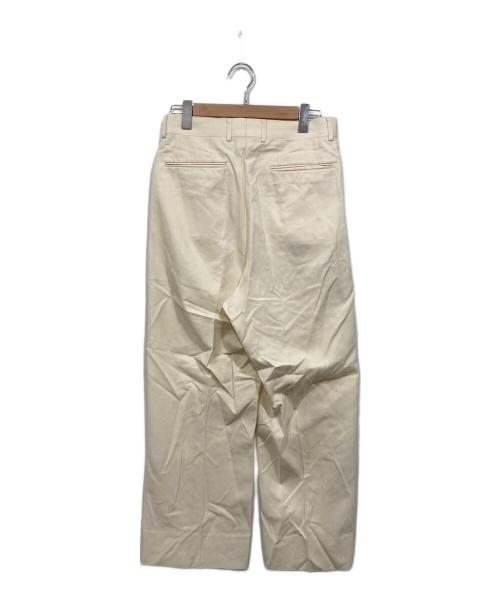 NEAT（ニート）NEAT (ニート) 2タックスラックス ホワイト サイズ:44の古着・服飾アイテム