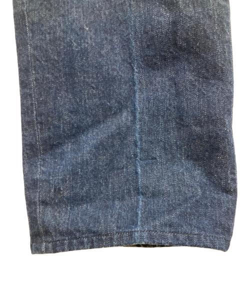 NEAT（ニート）NEAT (ニート) 2タックデニムスラックス ブルー サイズ:表記なしの古着・服飾アイテム