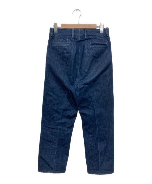 NEAT（ニート）NEAT (ニート) 2タックデニムスラックス ブルー サイズ:表記なしの古着・服飾アイテム