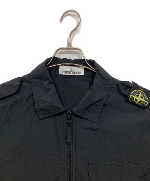 STONE ISLAND（ストーンアイランド）STONE ISLAND (ストーンアイランド) Naslan Light Jacket ブラック サイズ:Ｍの古着・服飾アイテム