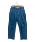 NEAT（ニート）の古着「デニムスラックスパンツ」｜ブルー