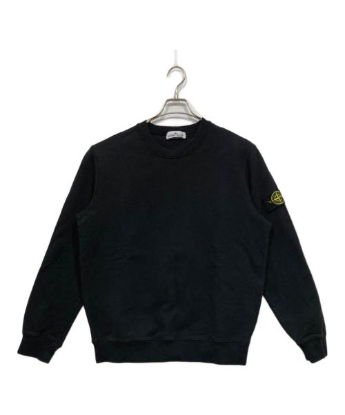 STONE ISLAND（ストーンアイランド）STONE ISLAND (ストーンアイランド) ワッペンパッチスウェット ブラック サイズ:LLの古着・服飾アイテム