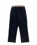 Classic clothingクラシッククロージング）の古着「刺繍イージーパンツ」｜ブラック