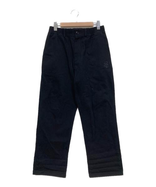 Classic clothing（クラシッククロージング）Classic clothing (クラシッククロージング) 刺繍イージーパンツ ブラック サイズ:Lの古着・服飾アイテム