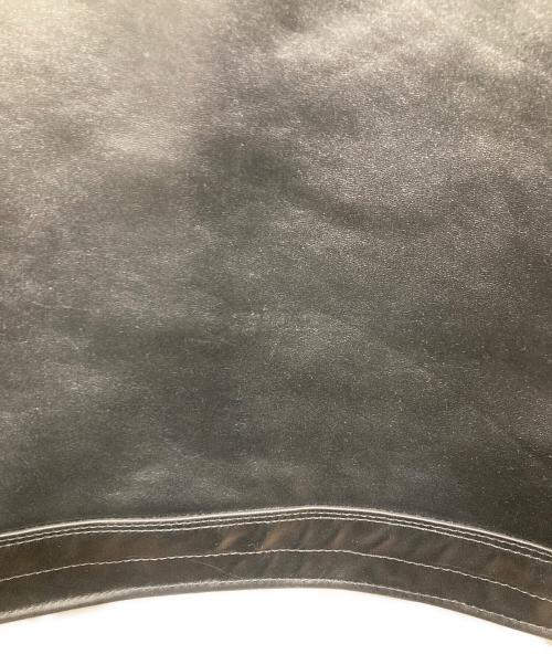 PINEAL JET LEATHER（ピネールジェットレザー）PINEAL JET LEATHER (ピネールジェットレザー) ホースレザージャケット ブラック サイズ:XLの古着・服飾アイテム