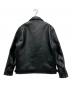 PINEAL JET LEATHER (ピネールジェットレザー) ホースレザージャケット ブラック サイズ:XL：20000円