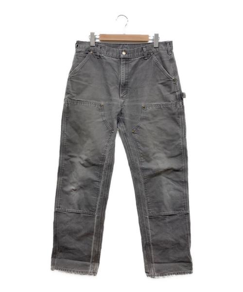 CarHartt（カーハート）CarHartt (カーハート) ダブルニーペインターパンツ グレー サイズ:36×34の古着・服飾アイテム