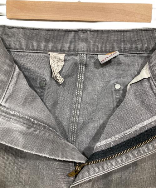 CarHartt（カーハート）CarHartt (カーハート) ダブルニーペインターパンツ グレー サイズ:36×34の古着・服飾アイテム
