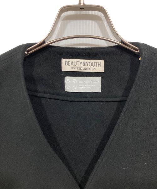 BEAUTY&YOUTH（ビューティーアンドユース）BEAUTY&YOUTH (ビューティーアンドユース) フリースカーディガンジャケット ブラック サイズ:Mの古着・服飾アイテム