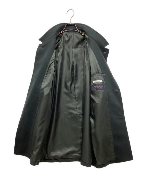 JOURNAL STANDARD（ジャーナルスタンダード）JOURNAL STANDARD (ジャーナルスタンダード) ライトメルトン スタンドオーバーコート グリーン サイズ:Sの古着・服飾アイテム