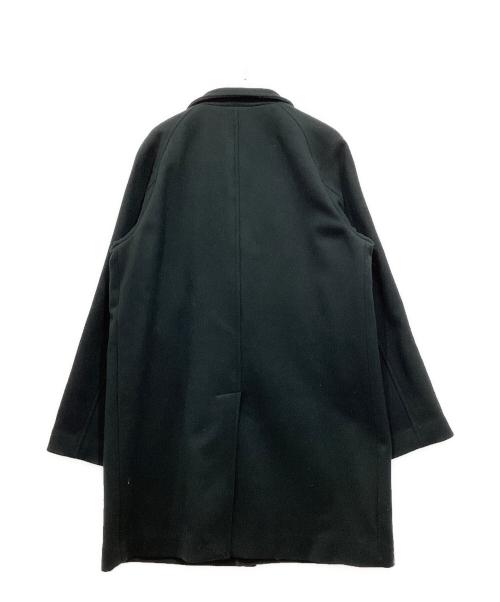 JOURNAL STANDARD（ジャーナルスタンダード）JOURNAL STANDARD (ジャーナルスタンダード) ライトメルトン スタンドオーバーコート グリーン サイズ:Sの古着・服飾アイテム