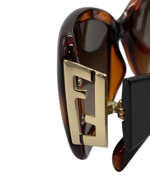 FENDI（フェンディ）FENDI (フェンディ) サングラス ブラウンの古着・服飾アイテム