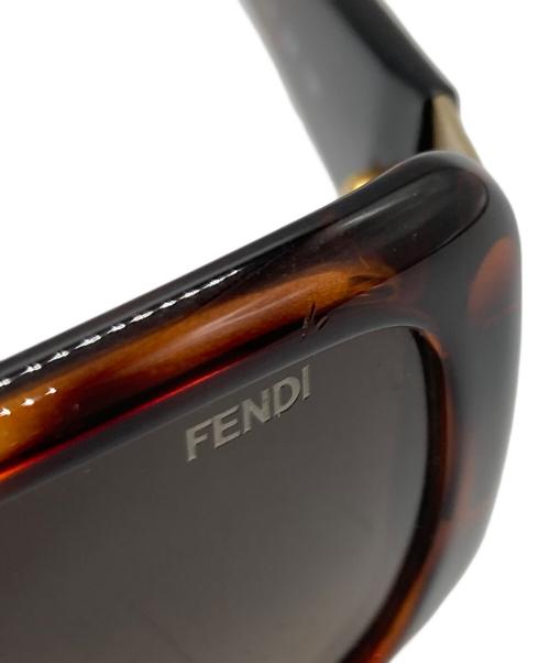 FENDI（フェンディ）FENDI (フェンディ) サングラス ブラウンの古着・服飾アイテム