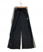 adidasアディダス）の古着「ファイヤーバード オーバーサイズド トラックパンツ」｜ブラック