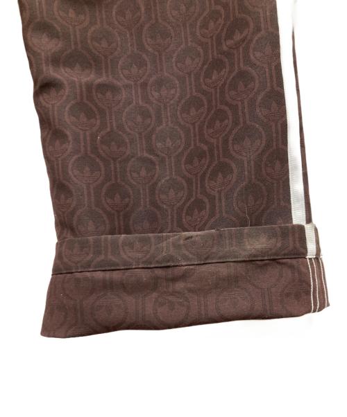 adidas（アディダス）adidas (アディダス) 70s オーバーサイズ トラックパンツ ブラウン サイズ:Sの古着・服飾アイテム