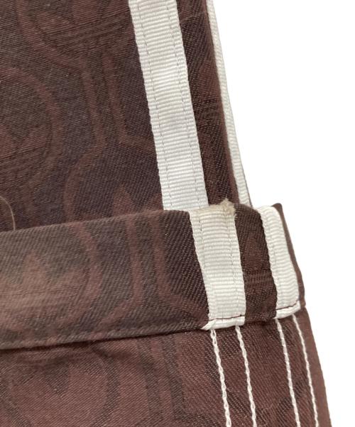 adidas（アディダス）adidas (アディダス) 70s オーバーサイズ トラックパンツ ブラウン サイズ:Sの古着・服飾アイテム