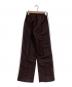 adidas (アディダス) 70s オーバーサイズ トラックパンツ ブラウン サイズ:S：6000円