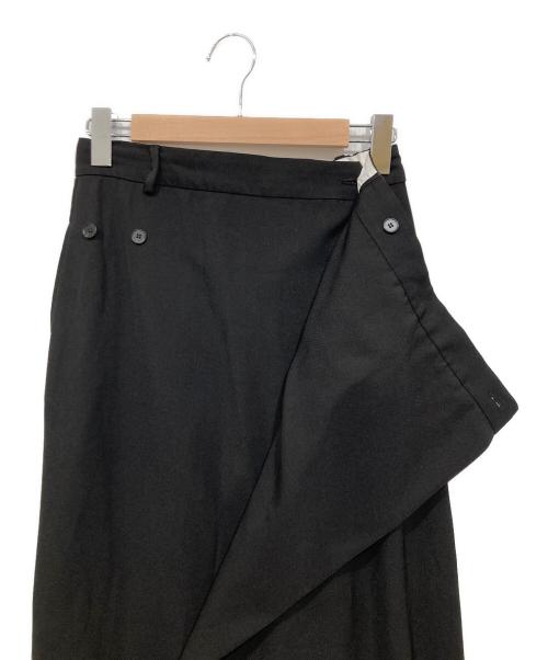 seven dot（セブンドット）seven dot (セブンドット) ロングスカート / Odd Long Skirt ブラック サイズ:Freeの古着・服飾アイテム