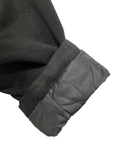 FREAK'S STORE（フリークスストア）FREAK'S STORE (フリークスストア) 襟コーデュロイウーリーハンティングジャケット ブラック サイズ:Lの古着・服飾アイテム