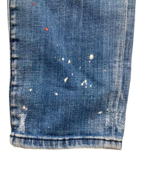 DSQUARED2（ディースクエアード）DSQUARED2 (ディースクエアード) SKATER JEANデニムパンツ ブルー サイズ:44の古着・服飾アイテム