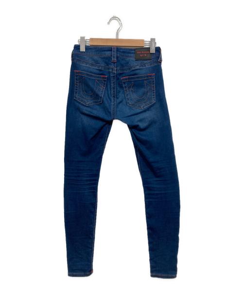 TRUE RELIGION（トゥルー レリジョン）TRUE RELIGION (トゥルー レリジョン) デニムパンツ ブルー サイズ:w27（68.5CM）の古着・服飾アイテム