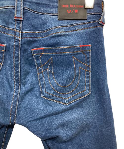 TRUE RELIGION（トゥルー レリジョン）TRUE RELIGION (トゥルー レリジョン) デニムパンツ ブルー サイズ:w27（68.5CM）の古着・服飾アイテム