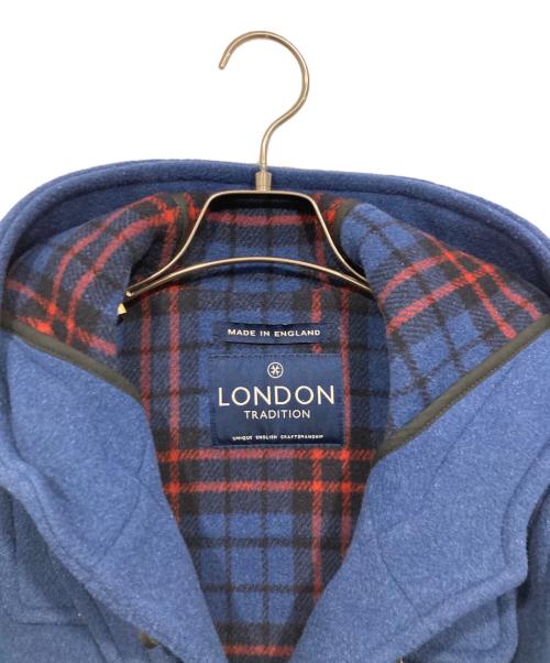LONDON Tradition（ロンドントラディション）LONDON Tradition (ロンドントラディション) ダッフルコート ブルー サイズ:36の古着・服飾アイテム