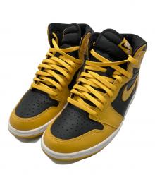 NIKE（ナイキ）の古着「ハイカットスニーカー」｜ブラック×イエロー