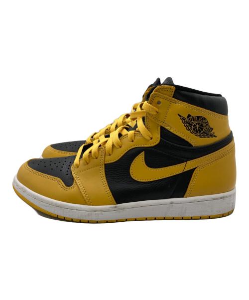 NIKE（ナイキ）NIKE (ナイキ) ハイカットスニーカー ブラック×イエロー サイズ:28cmの古着・服飾アイテム