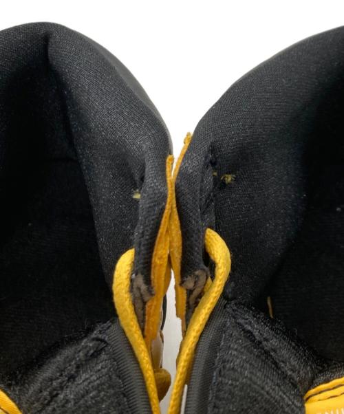 NIKE（ナイキ）NIKE (ナイキ) ハイカットスニーカー ブラック×イエロー サイズ:28cmの古着・服飾アイテム