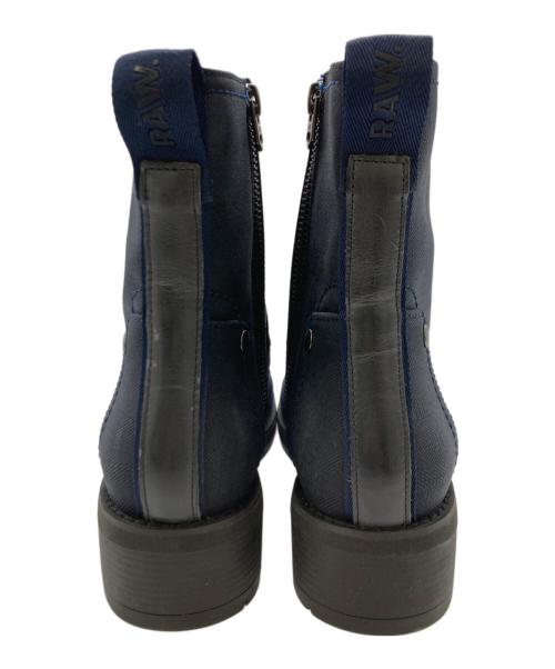G-STAR RAW（ジースターロゥ）G-STAR RAW (ジースターロゥ) ブーツ インディゴ サイズ:37の古着・服飾アイテム