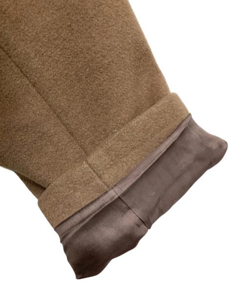 JOURNAL STANDARD relume（ジャーナルスタンダード レリューム）JOURNAL STANDARD relume (ジャーナルスタンダード レリューム) 別注 LANA WOOL140切り替えショートコート ブラウン サイズ:38の古着・服飾アイテム