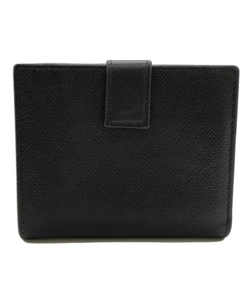 Salvatore Ferragamo（サルヴァトーレ フェラガモ）Salvatore Ferragamo (サルヴァトーレ フェラガモ) 2つ折り財布 ブラックの古着・服飾アイテム