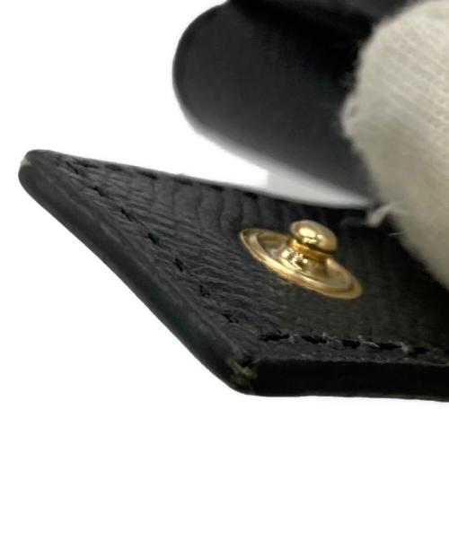 Salvatore Ferragamo（サルヴァトーレ フェラガモ）Salvatore Ferragamo (サルヴァトーレ フェラガモ) 2つ折り財布 ブラックの古着・服飾アイテム