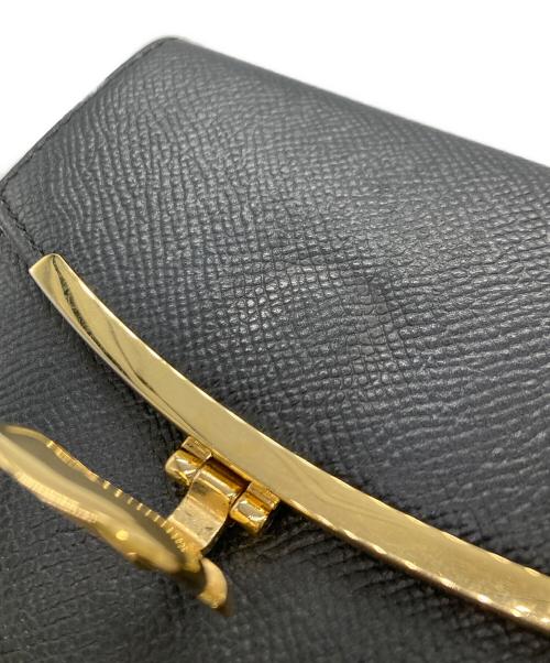 Salvatore Ferragamo（サルヴァトーレ フェラガモ）Salvatore Ferragamo (サルヴァトーレ フェラガモ) 2つ折り財布 ブラックの古着・服飾アイテム