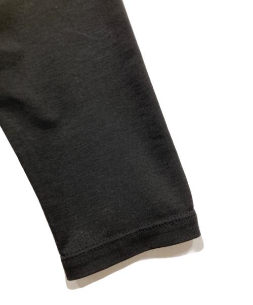 LANVIN en Bleu（ランバンオンブルー）LANVIN en Bleu (ランバンオンブルー) サイドリボンコンビワンピース ブラック サイズ:38の古着・服飾アイテム