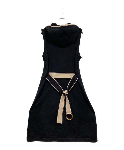 M'S GRACY（エムズグレイシー）M'S GRACY (エムズグレイシー) ロングジレ ネイビー サイズ:38の古着・服飾アイテム