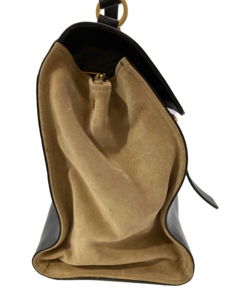 Saint Laurent Paris（サンローランパリ）Saint Laurent Paris (サンローランパリ) ミューズトゥ ハンドバッグ ブラックの古着・服飾アイテム